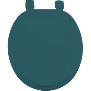 KAL-, Abattant De Wc (37 X 47 Cm) Vitamine Bleu/Emeraude, Mdf - Neuf