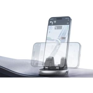 Support de t&eacute;l&eacute;phone de voiture rotatif &agrave; 360 degr&eacute;s pour tableau de bord, r&eacute;glable pour les t&eacute;l&eacute;phones de 4,7 &agrave; 7 pouces - Neuf