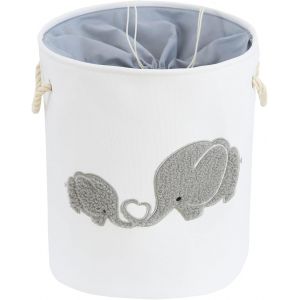 MEVRONISSHOP-Panier pour B&eacute;b&eacute;, Grand Panier &agrave; Linge El&eacute;phant pour Filles et Gar&ccedil;ons, Panier &agrave; Jouets Panier de Rangement pour Enfants, Organisateur de Rangement pour Jouets pour B&eacute;b&eacute;, - Neuf