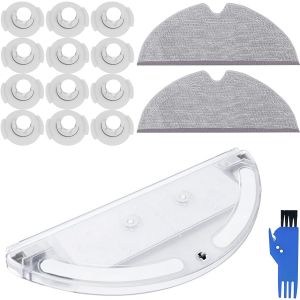 Pièces De Rechange Pour Xiaomi Roborock S50 S51 S55 S6 Robot Aspirateur 1 Réservoir D'Eau 2 Serpillières 12 Filtres De Réservoir D'Eau Kit D'Accessoires De Serpillière En Microfibr[SSE7113051] - Neuf
