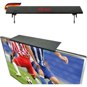 661811 &Eacute;tag&egrave;re Tv Support D'&Eacute;cran &Eacute;tag&egrave;re Multim&eacute;dia Tv-Topper Support De T&eacute;l&eacute;viseur Support De Haut-Parleurs Support De Magn&eacute;toscope 24 Pouces - Neuf