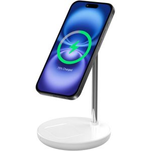 Chargeur sans Fil magn&eacute;tique 2 en 1, Support de Charge magn&eacute;tique pour Casque, Station de Charge sans Fil Compatible avec iPhone 16/15/14/13/12 s&eacute;rie, AirPods Pro 2, AirPods 3 - Neuf