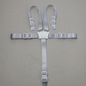 1 Pcs Harnais 5 Points Pour Poussette, Sangle Chaise Haute Bebe,Sangle De Protection Pour Chaise De Salle &Agrave; Manger, Pour Haise Haute/Poussette Attache Poussette. - Neuf