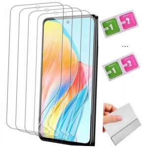 AILIKA- Lot 4 films &eacute;cran hydrogel HD pour t&eacute;l&eacute;phone Huawei nova 8i, ultra clart&eacute;, confort tactile, anti-rayures, souples - Neuf