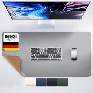 Utigh-® Sous-Main [Antidérapant] 80x40cm - Premium Pu-Leather Xxl Mauspad - Sous-Main Pour Homeoffice - Tapis De Bureau Imperméable - Desk Mat - Neuf
