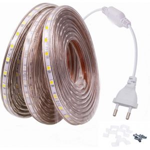 Ruban À Led 2m Vert,Bande Lumineuse 220v 230v,60 Leds/M Strip,Étanche Ip65 - Neuf