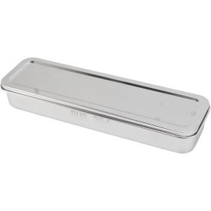 Chenquansarl-Plateau À Couverts Avec Couvercle, Boîte À Argenterie En Acier Inoxydable, Boîte De Rangement De Vidange De Baguettes, Couverts De Cuisine Et Ustensiles De Cuisine, Organisateur De Tiroi - Neuf