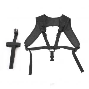 Ceinture Tactique Reglable Pour Fusil De Chasse (Noire) - Neuf