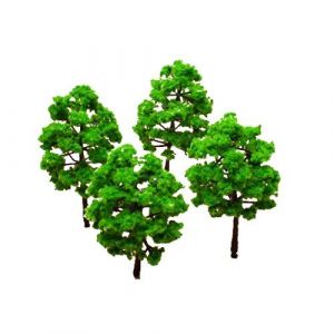 Train modèle vert, 25 pièces, aménagement du chemin de fer HO N Z 6cm - Neuf