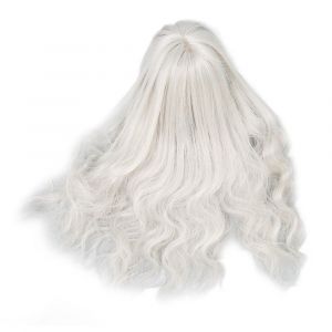 Perruque De Poup&eacute;e Articul&eacute;e Boucl&eacute;e Douce R&eacute;sistante &agrave; La Chaleur Ajustable Et - Neuf