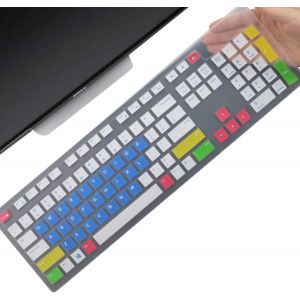 Housse de clavier tout-en-un pour Dell KM636/KB216/Dell Optiplex 5250 3050 3240 5460 7450 7050/Dell Inspiron 3475/3670/3477 Dell Inspiron 27 7000 7700 7790, Inspiron 24 5000 5400 549 0 - Neuf