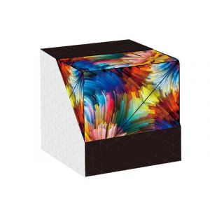 Cube magique 3D à formes changeantes et motifs colorés - Neuf