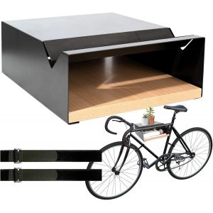Subzonal-Support Mural Pour V&eacute;lo En Bois D'aluminium &iquest; Support De V&eacute;lo Pour V&eacute;lo De Route, V&eacute;lo De Gravier, V&eacute;lo De Tourisme &iquest; Support De V&eacute;lo Mural Pour Rangement Int&eacute;rieur Pour Garage, Salon - Neuf