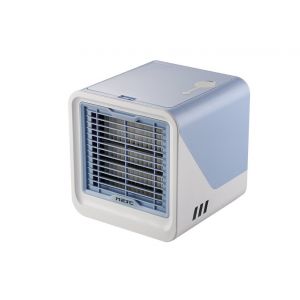 Climatiseur personnel portable avec humidificateur et veilleuse - Neuf