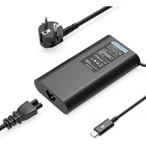 130W USB C Chargeur pour Dell XPS 17 16 15 13 12 Precision 5470 5550 5560 5570 5750 5760 5770 3550 3560 3570 3541 3551 3561 3571 5530, inspiron 16 Plus 7000 7420, Latitude 7000 5000 S&eacute;ries Ordinateur - Neuf