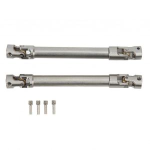 Paire d'arbres de transmission RC 117 mm en acier inoxydable pour voiture RC Traxxas 1/10 - Neuf