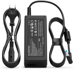 Chargeur HP 45W Ordinateur Portable PC pour HP Probook 430 440 450 470 Elitebook 840 850 250 255 G3 G4 G5 G6 G7 G8 Pavilion X360 Notebook 13 14 15 S&eacute;rie Adaptateur Alimentation 19.5V 2.31A - Neuf