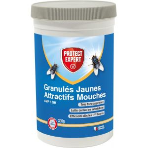 Maa-Anti Mouches - Attractifs Jaunes - 300g - Très Forte Appétence - Efficacité Rapide - Gramouch300 - Neuf