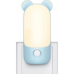 Veilleuse Prise Electrique, Veilleuse Pour Enfants Avec 2 Modes, Led Lampe De Nuit Allaitement Pour D&eacute;coration De Chambre, Veilleuse Murale B&eacute;b&eacute; Pour Escaliers/Couloir/Cuisine - Neuf