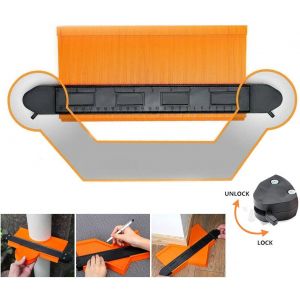 Outil de profilage de contour de 10 pouces avec &eacute;clairage LED et accessoires - Neuf