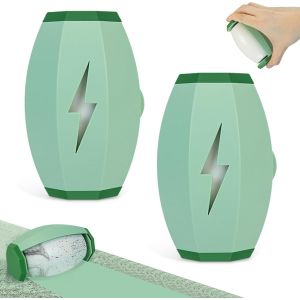 MEVRONISSHOP-Rouleau Anti-Peluches r&eacute;utilisable, Rouleau &agrave; Peluches R&eacute;utilisable, Rouleau Anti-Peluches Portable, Portable Home Travel Lint Roller for Pet Hair, Boule pour Meubles, v&ecirc;tements et liter - Neuf