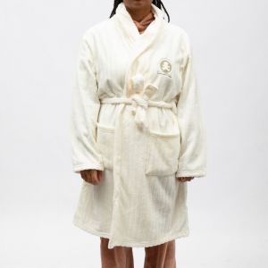 Robe De Chambre Douce Polaire Femme Lulu Castagnette - Neuf