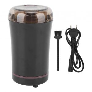 Moulin a cafe electrique portable, petit format, pour epices, graines, noix, herbes, cereales diverses, UE 100-240 V - Neuf