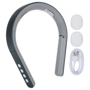 Masseur de cou electrique, instrument de massage intelligent, masseur sans fil pour la relaxation du cou, vert - Neuf