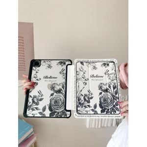 Chicslick-&Eacute;tui Intelligent Mignon Pour Ipad Air 11 M2 M3 2025 A16 11e Air 5e 4e Pro11 13 M4 M2 Air13 M2 M3 Ipad 10e 9e 8 7 10.2 10.5 9.7 Funda,Ipad Air 4 5 10.9,Bleu[X1846] - Neuf