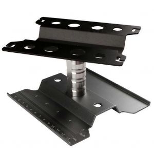 Mod&egrave;le de station de r&eacute;paration de voiture Station rotative Station de r&eacute;paration de v&eacute;hicules d'escalade tout-terrain Noir - Neuf