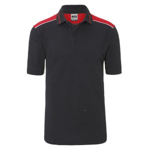 Polo De Travail - Homme - Jn858 - Gris Carbone - Neuf