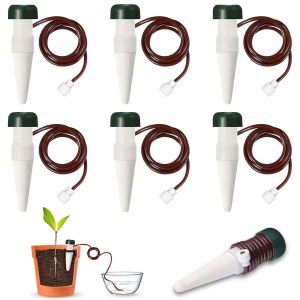 Lot de 6 distributeurs d'eau pour Plantes d'intérieur,Appareil d'arrosage Automatique des Plantes,Arrosage Stakes Automatique Système d'Arrosage,arrosage automatique des plantes d'intérieur - Neuf