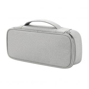 Sac De Rangement D'accessoires Num&eacute;riques Pour T&eacute;l&eacute;phone Portable Multifonctionnel Sac De T&eacute;l&eacute;phone Portable U Disk Charging Treasure Sac De Rangement De C&acirc;ble De Donn&eacute;es De Disque Dur Mobile &Eacute;l&eacute;gant Gris,Grand - Neuf