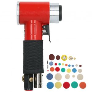 XYONG Ponceuse pneumatique excentrique rouge 60 pieces, machine de polissage et de cirage pour voiture, buse d'air japonaise AT-1500R60 - Neuf