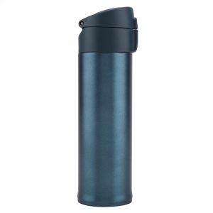 Hjlian Bouteille Isotherme En Acier Inoxydable De 450 Ml, Tasse Isotherme Pour Cafe, The, Voyage (Bleu) - Neuf