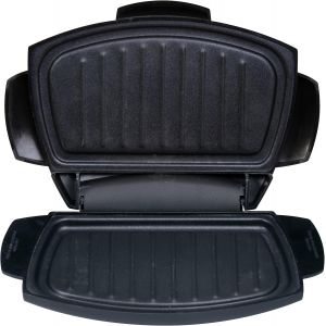 Jexnovashop-Express Grill - Cuiseur Gril Double Face Pour Micro-Ondes, Accessoire Grillades De Viandes, Poissons Et Croque-Monsieur, Rev&ecirc;tement Antiadh&eacute;sif, Facile A Nettoyer, Passe Au Lave-Vaisselle - Neuf