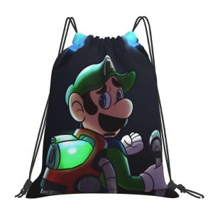 Sac à dos à cordon Adventure Luigi's Mansion, sac de sport, sac à dos d'extérieur portable - DFB4755 - Neuf