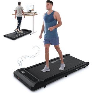Checarzhn--No1-Tapis De Course À Tapis De Marche Pour La Maison, Tapis De Course Portable Sous Bureau Avec Télécommande, Affichage Led, Machine À Marcher, À Jogger Et À Courir, Vitesses Réglables 6km - Neuf