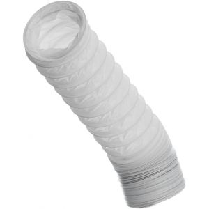 KALANKA-Ø 100mm Conduit d'air Flexible pour Hotte de Cuisine, Climatiseur, Hotte Aspirante, Sèche-linge - 3m Tuyau d'évacuation - Conduit de Ventilation - PVC - Neuf