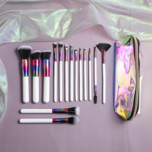 Coloré Pinceaux De Maquillage Fonction De La Différence De Maquillage Outils De La Fondation De Maquillage Pinceaux De Poils Des Pinceaux De Maquillage Set - Neuf