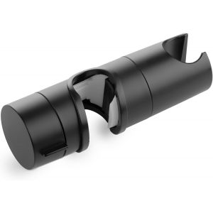 Support Pommeau de Douche R&eacute;glable Multiposition | Compatibilit&eacute; Universelle | Pour Barres &Oslash; 20&iquest;25 mm | Installation Rapide Sans Outils | Design &Eacute;l&eacute;gant &iquest; Noir - Neuf
