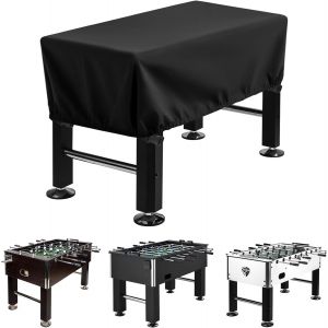 Ulteronixshop-Housse De Table De Baby-Foot Imperm&eacute;able 420d Oxford - &Eacute;tanche &Agrave; La Poussi&egrave;re Et Aux Uv - Portable - Avec Desserrage Des Ceintures Et Des Tensions - Noir - 145 X 115 X 72 Cm - Neuf
