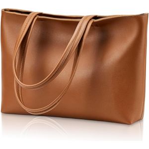 KALANKA-Sac a Main Femme, Sac Cabas Femme Grande Capacit&eacute;, Fourre-Tout Cuir PU Souple, Shopper Port&eacute; Epaule Bandouli&egrave;re pour le Travail, Voyages, Shopping, L'&eacute;cole - Neuf