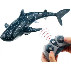 Rc requin jouet télécommande poisson bateau électrique animal eau pour piscine lac enfants anniversaire gif - Neuf