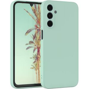 SJZG-- Housse En Silicone Pour Galaxy A15 Housse Souple Antichoc Housse Pour Portable Avec Protection Pour Appareil Photo Fines Premium Protection Cover Tpu Phone Bumper En Vert Menthe - Neuf