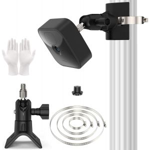 Support Flexible Pour Appareil Photo Ext&eacute;rieur Blink Mini,Blink Indoor,Blink Xt,Blink Xt2,Pole Support De Montage Mural Compatible Avec La Cam&eacute;ra De S&eacute;curit&eacute; Blink Noir - Neuf