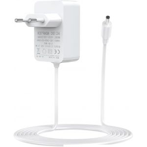 Alimentation 15 W pour Echo Dot, Echo Show 5, adaptateur secteur chargeur Fire TV Cube avec c&acirc;ble d'alimentation 1,5 M (blanc) - Neuf