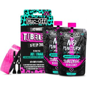 Subzonal-Kit De Montage Muc Off Ultimate Tubeless Pour V&eacute;los Tubeless Ready, X-Country - Comprend Un Fond De Jante, Un Kit De R&eacute;paration, Des Valves Tubeless Et Un Produit D'&eacute;tanch&eacute;it&eacute;.(Le Forfait Pe - Neuf