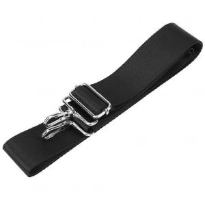 Ceinture en nylon élastique Sangle de sac à dos longue Sangle de sac à bandoulière réglable Ceinture de remplacement Porte-documents Accessoires de sac à bandoulière unique - Neuf