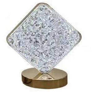 Led,Diamant Trois Couleurs Lampe De Bureau,Touch-Dimming,Lampe De Chevet,Diamant Romantique Usb - Neuf